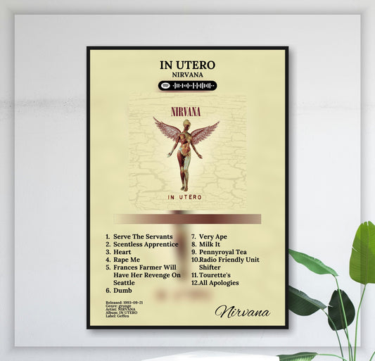 In Utero - Wall Mockup