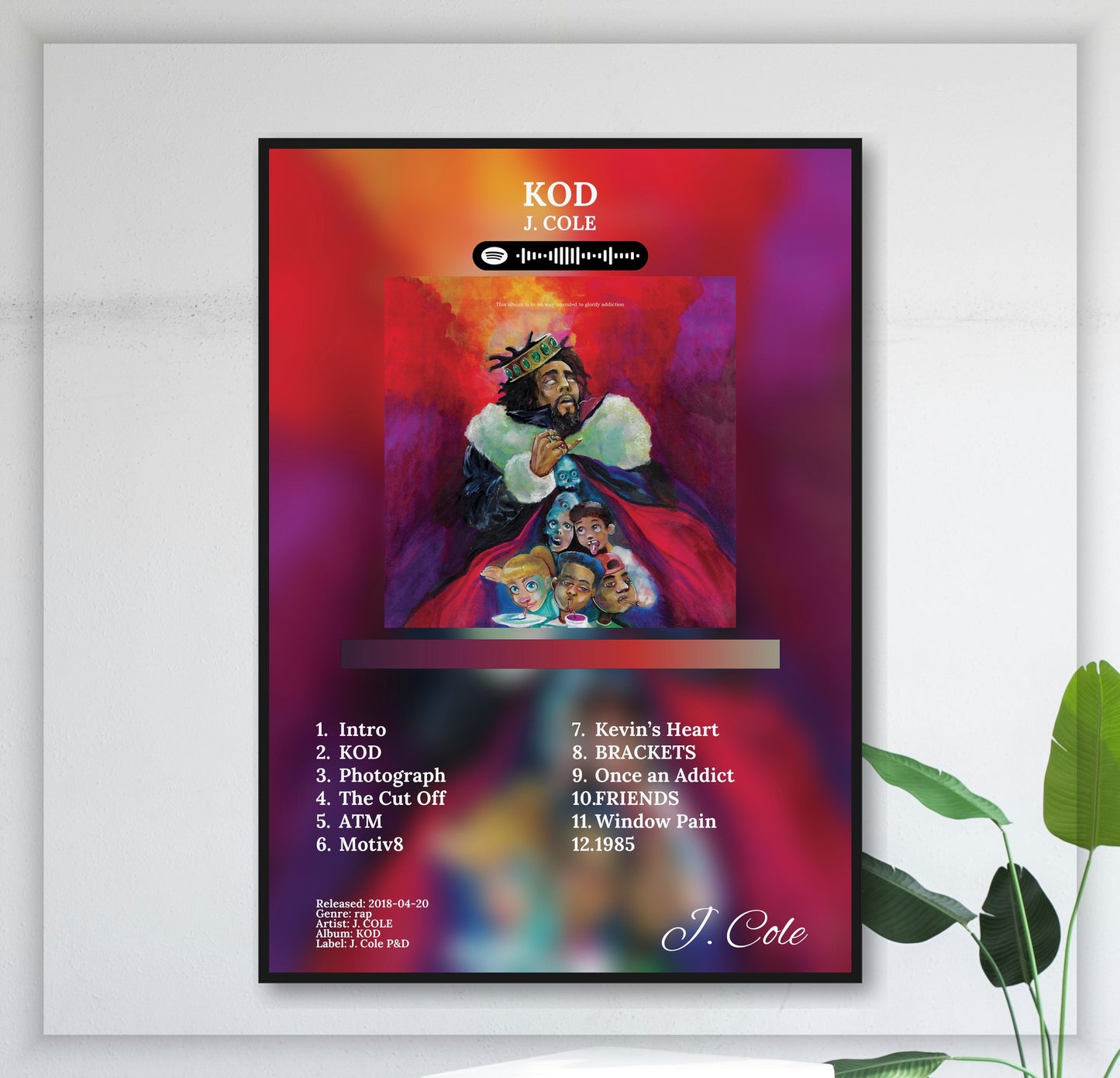 Kod - Wall Mockup