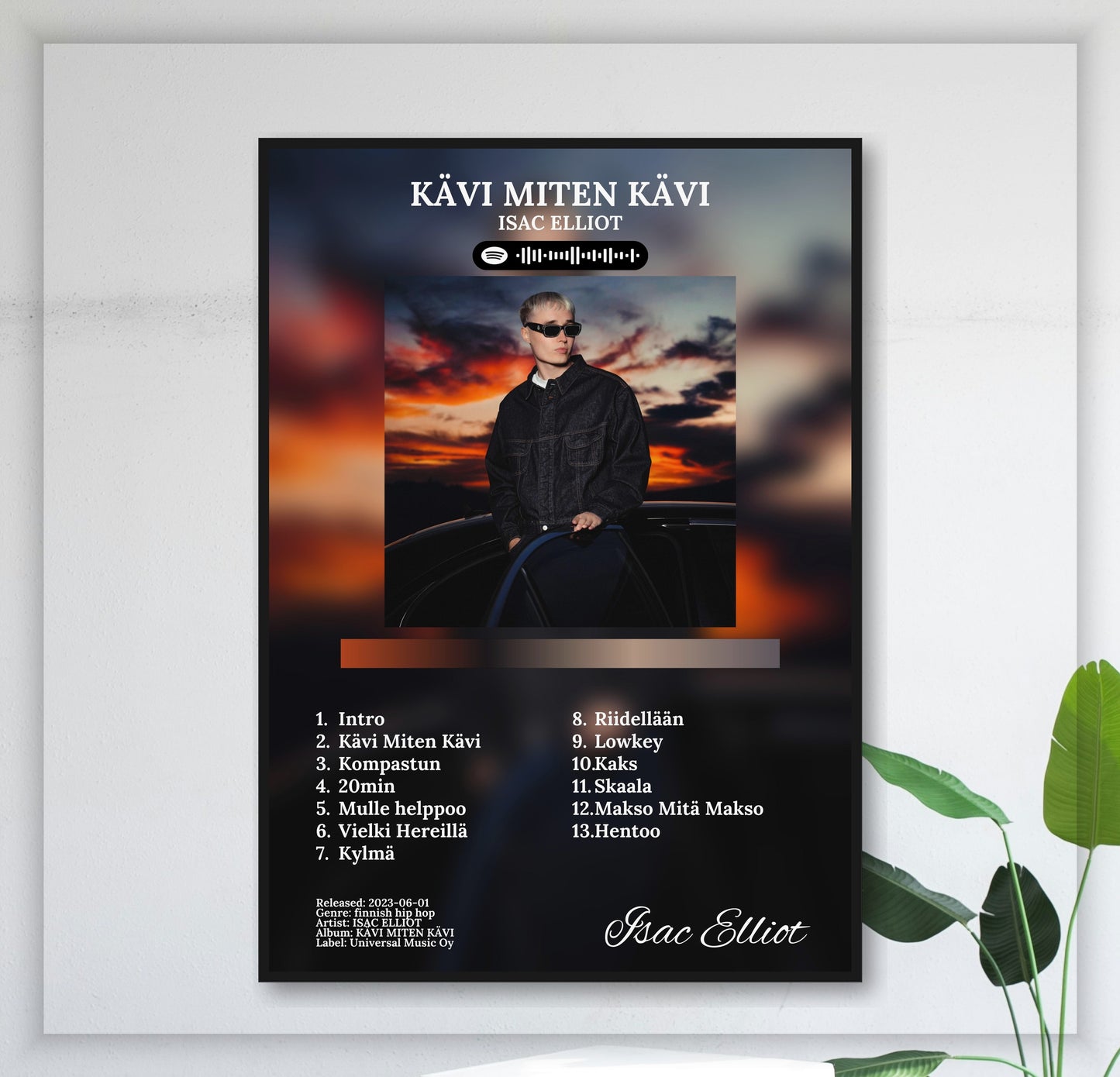 Kävi Miten Kävi - Wall Mockup