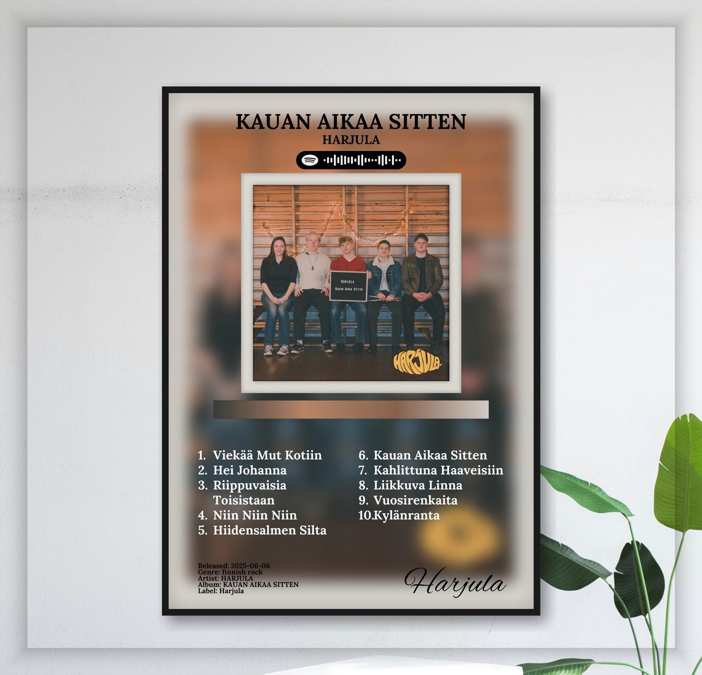 Kauan Aikaa Sitten - Wall Mockup