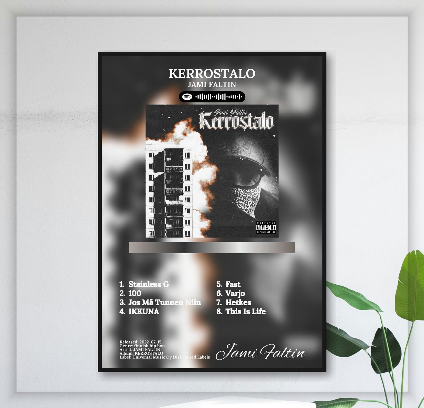 Kerrostalo - Wall Mockup