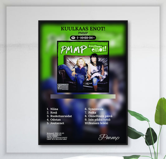 Kuulkaas Enot! - Wall Mockup