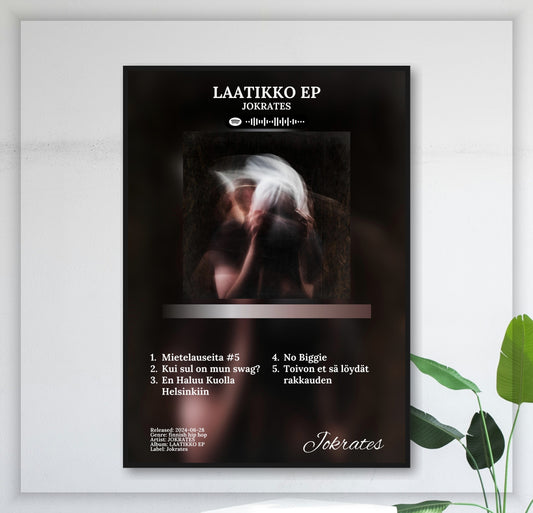 Laatikko Ep - Wall Mockup