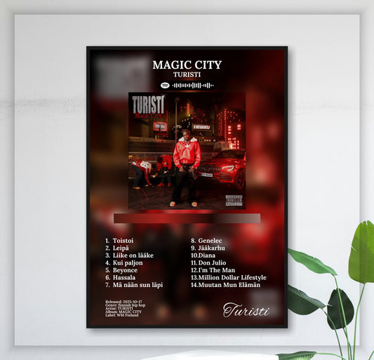 Magic City - Wall Mockup