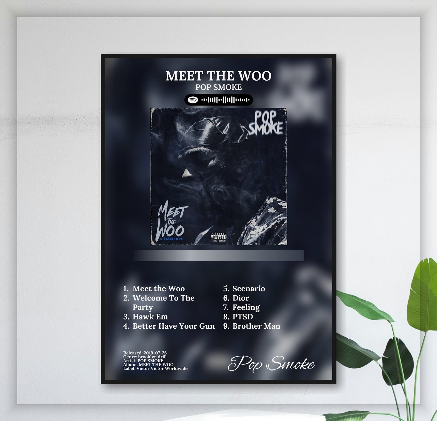 Meet The Woo - Wall Mockup