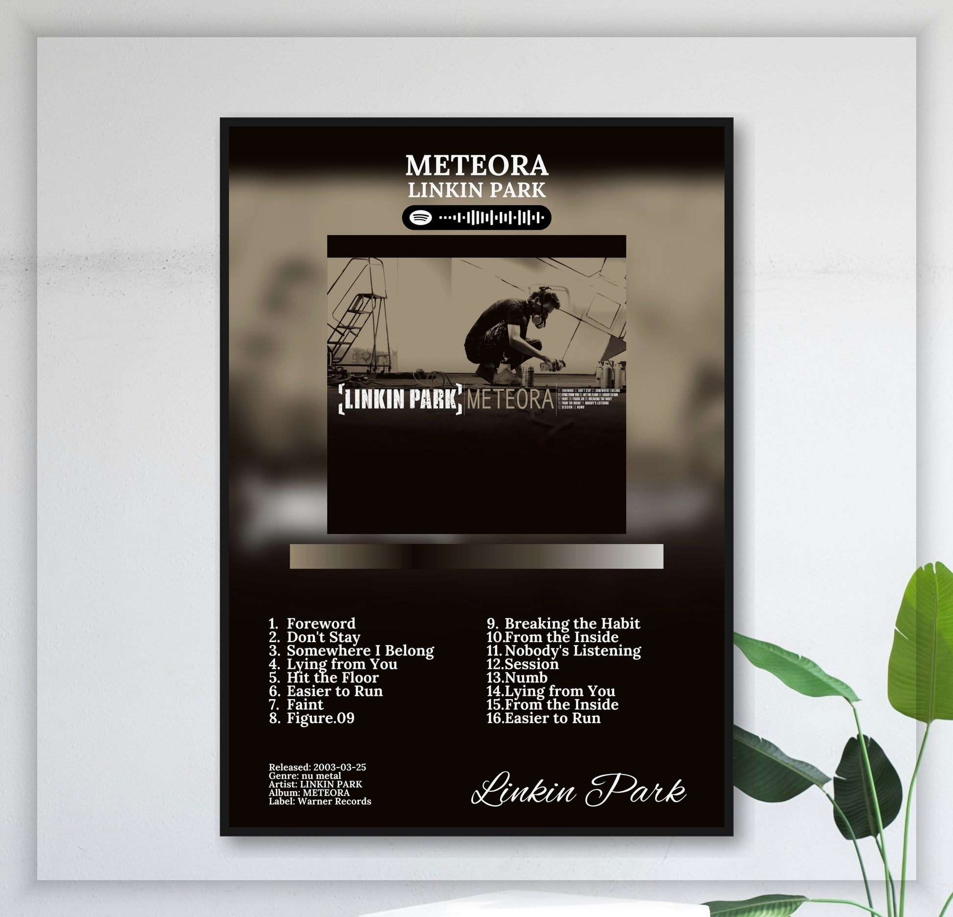 Meteora - Wall Mockup