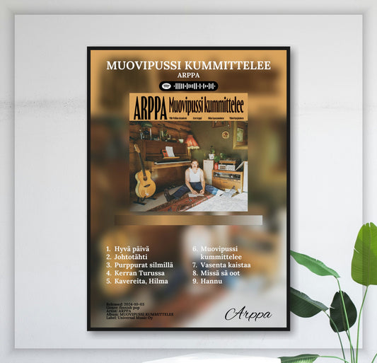 Muovipussi Kummittelee - Wall Mockup
