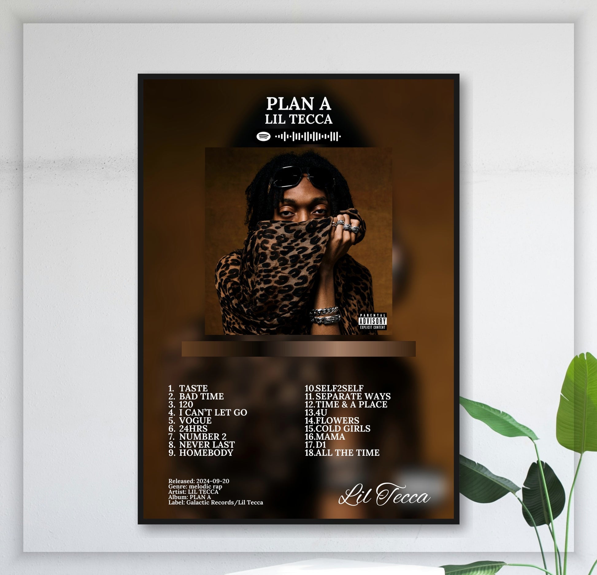 Plan A - Wall Mockup
