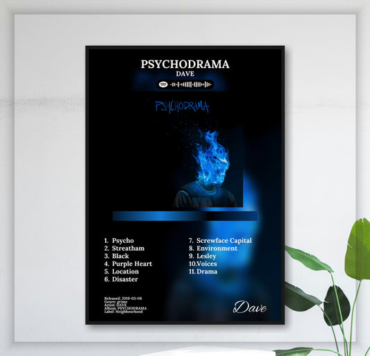 Psychodrama - Wall Mockup
