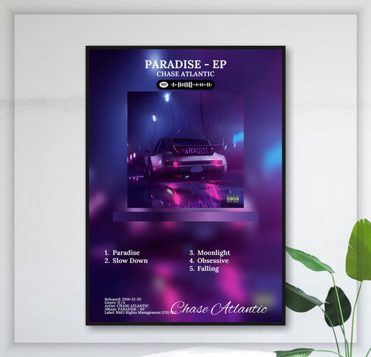 Paradise-Ep - Wall Mockup