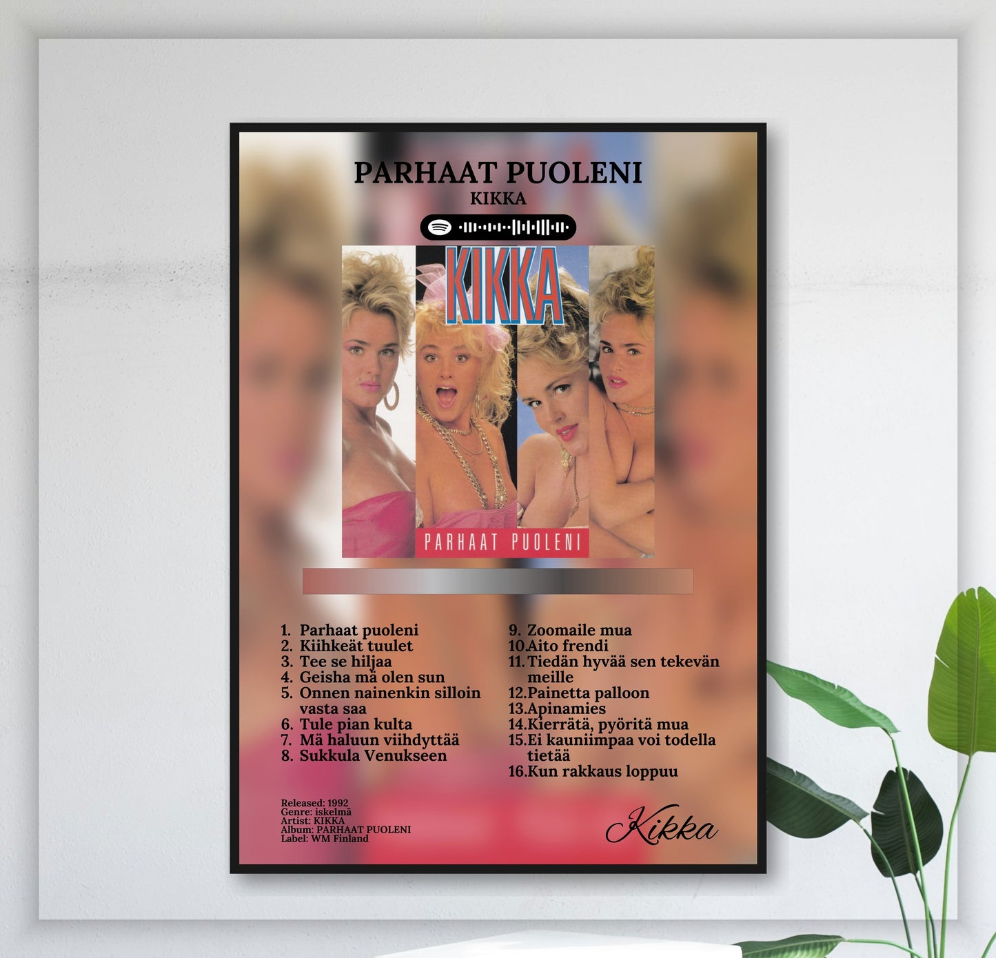 Parhaat Puoleni - Wall Mockup