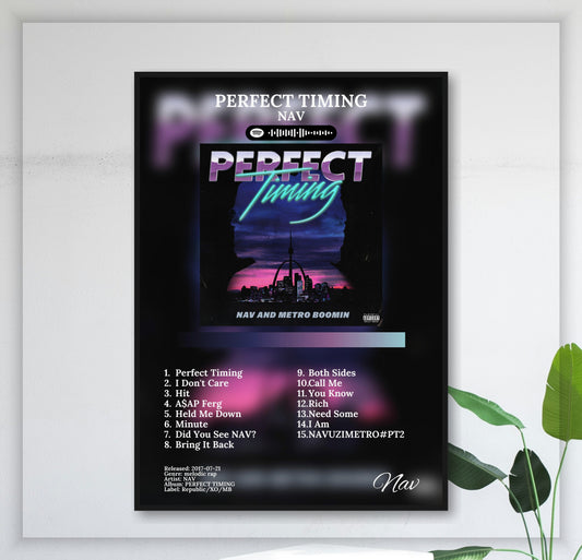 Perfect Timing - Wall Mockup