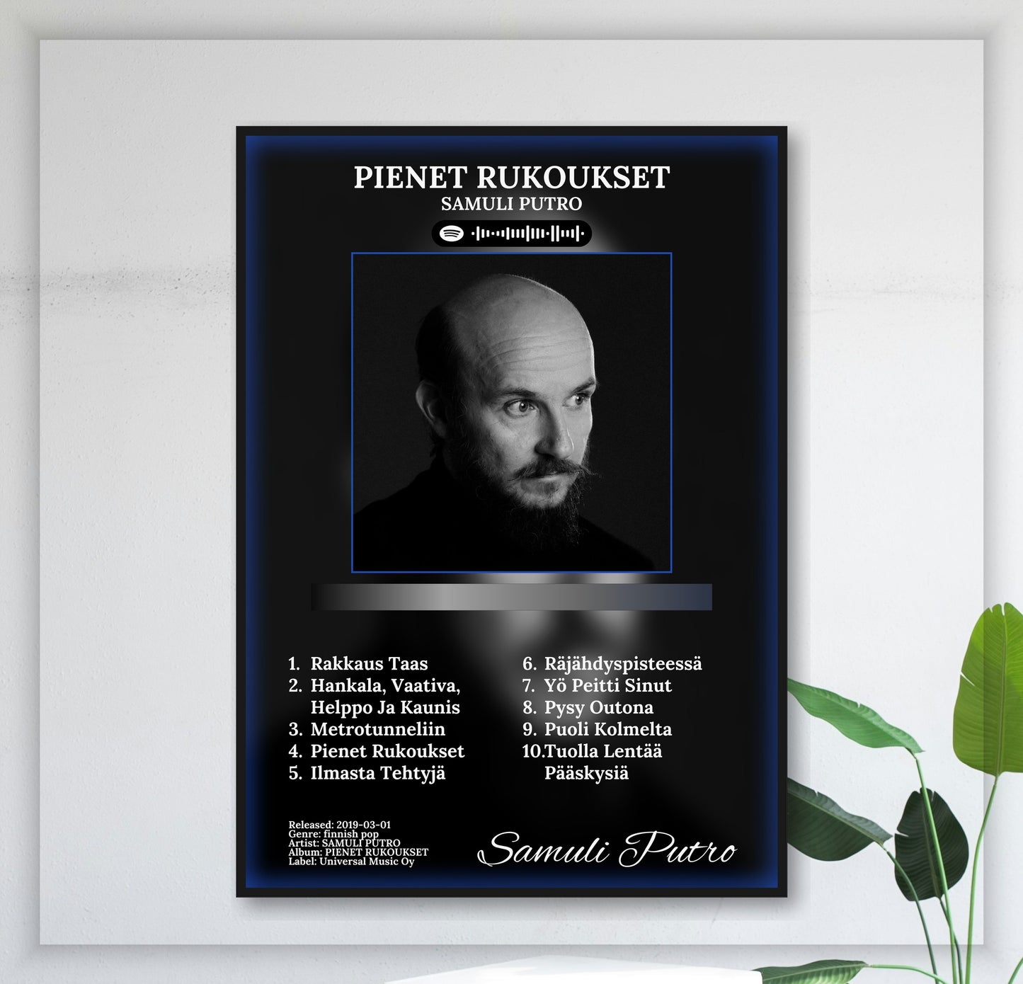Pienet Rukoukset - Wall Mockup
