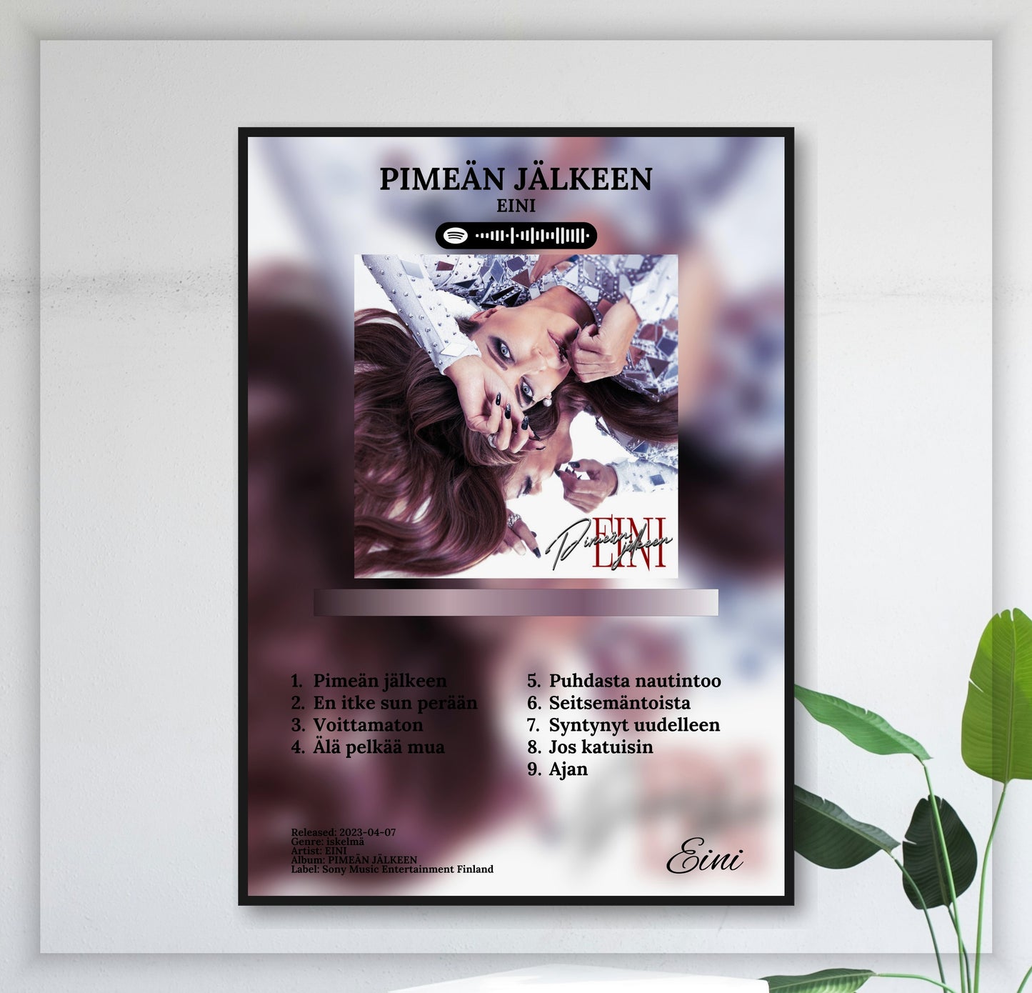 Pimeän Jälkeen - Wall Mockup