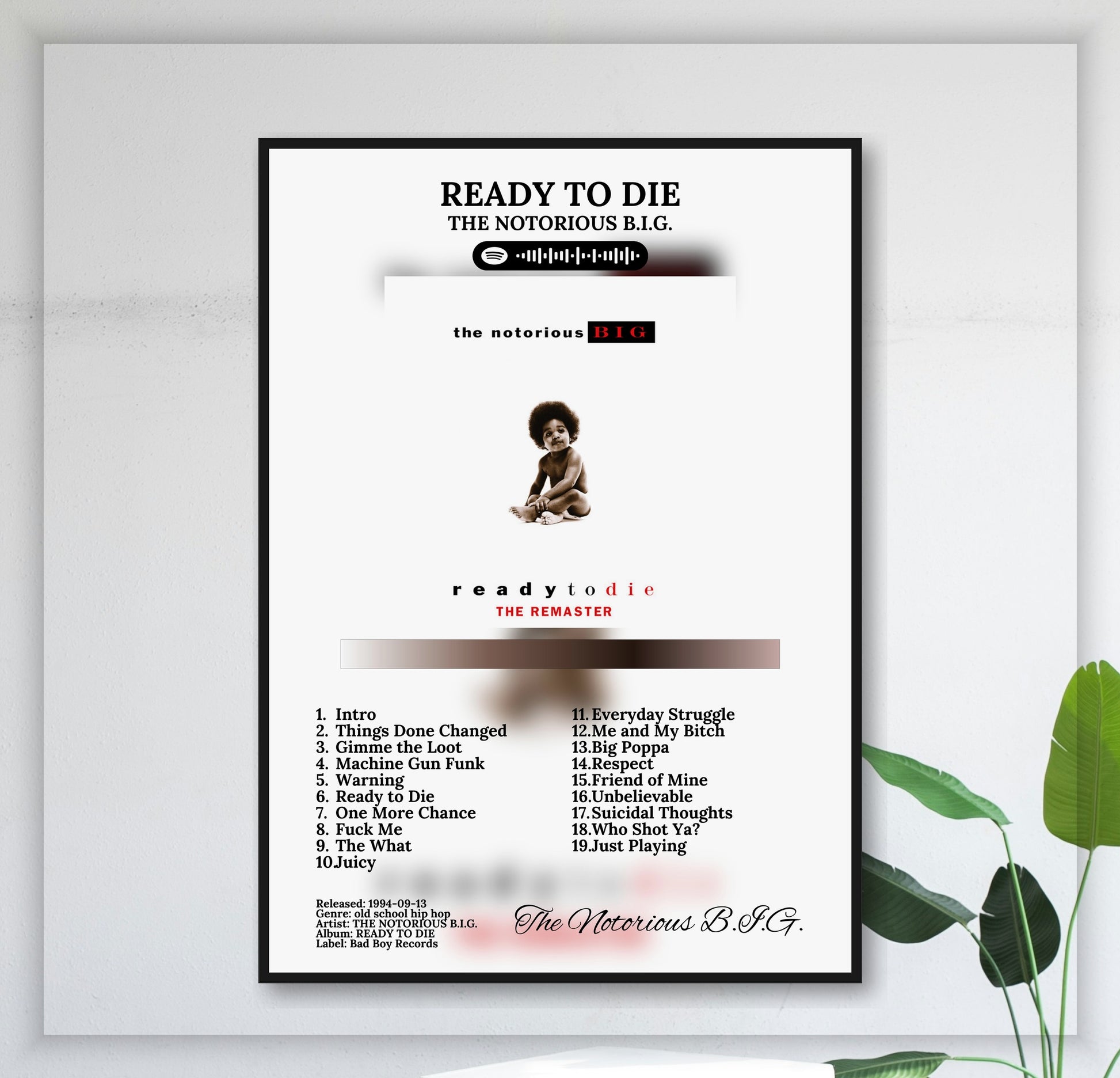 Ready To Die - Wall Mockup