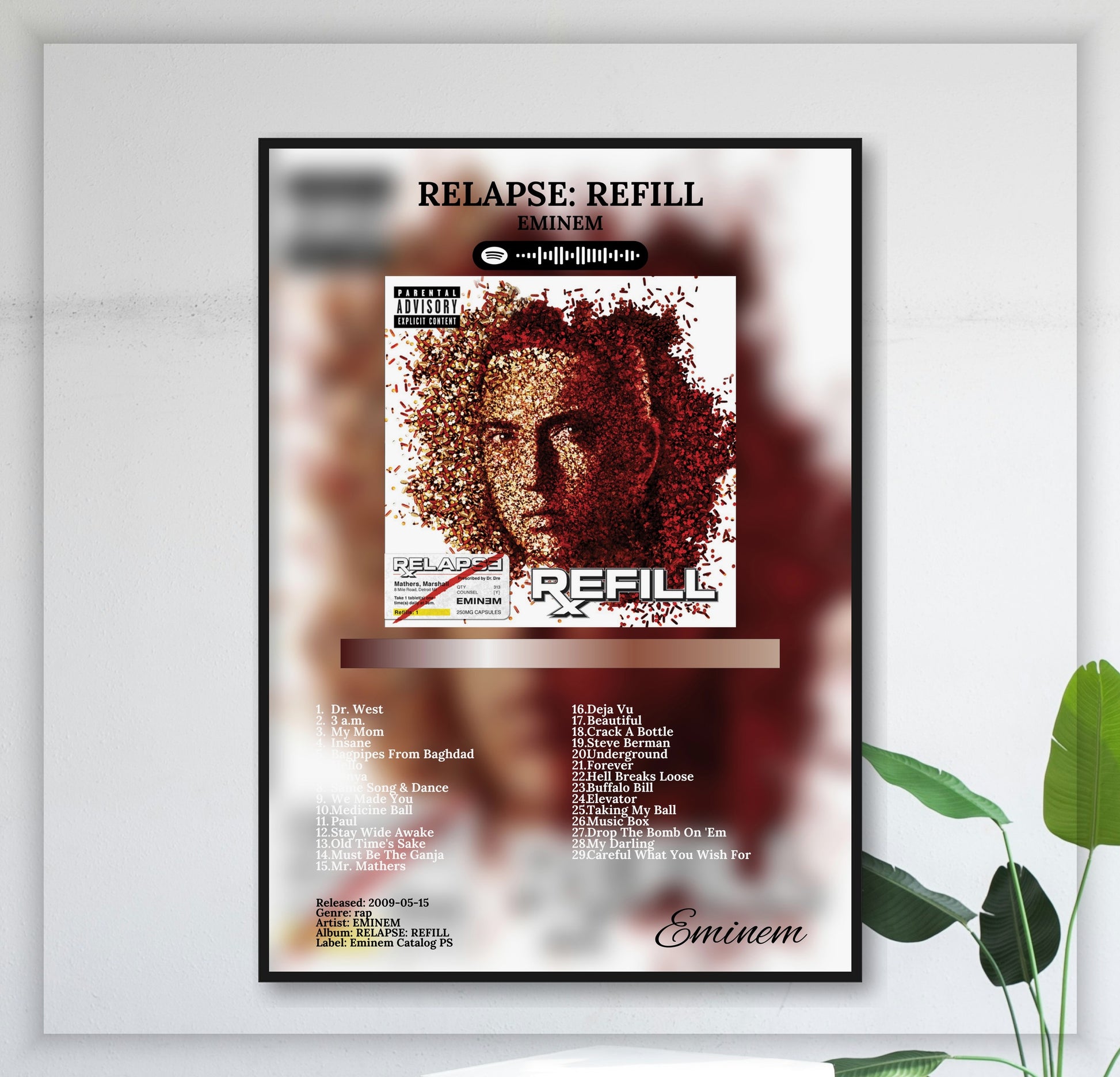 Relapse:Refill - Wall Mockup