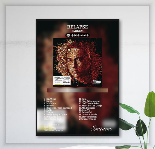 Relapse - Wall Mockup
