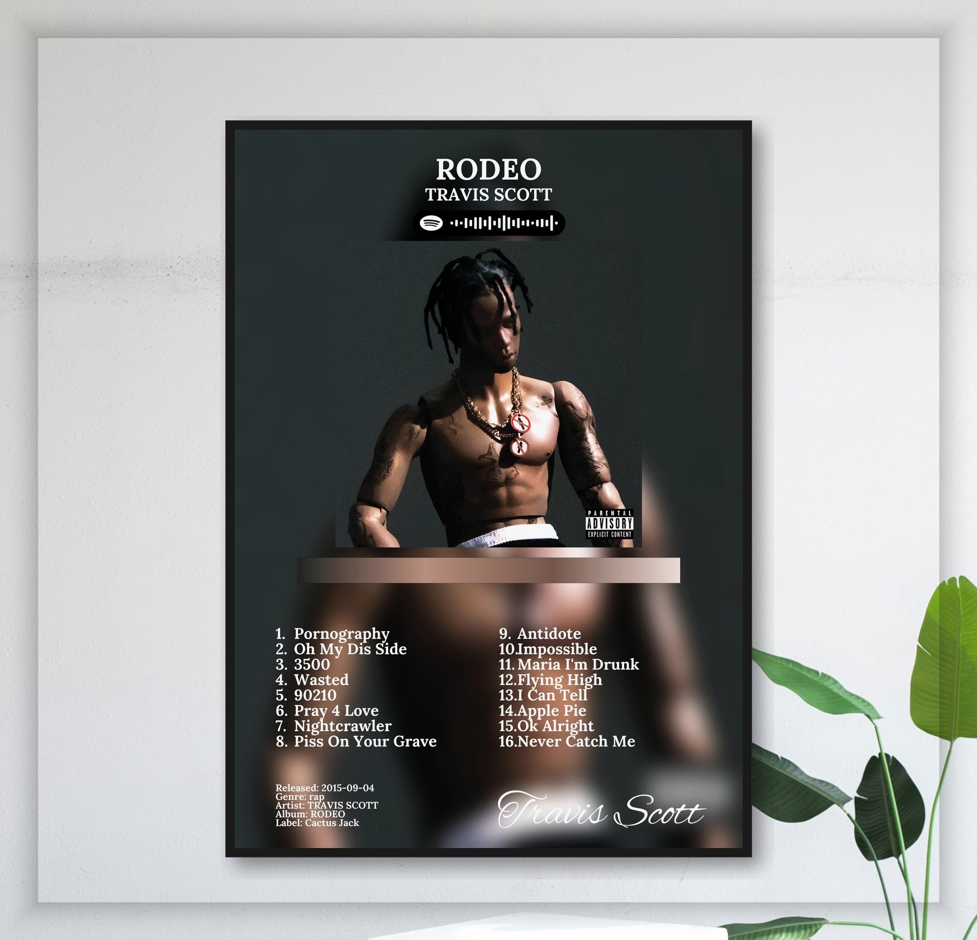 Rodeo - Wall Mockup