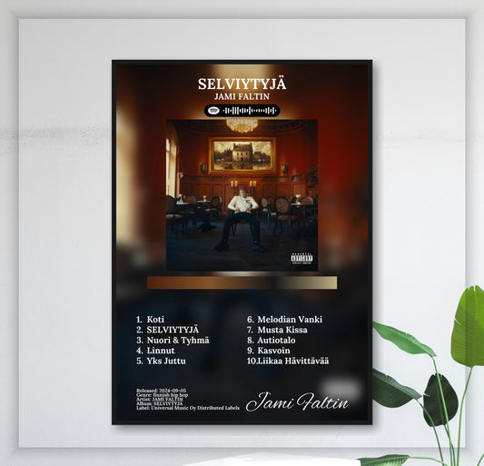 Selviytyjä - Wall Mockup