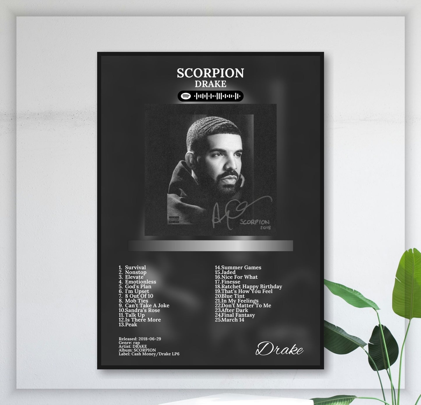 Scorpion - Wall Mockup