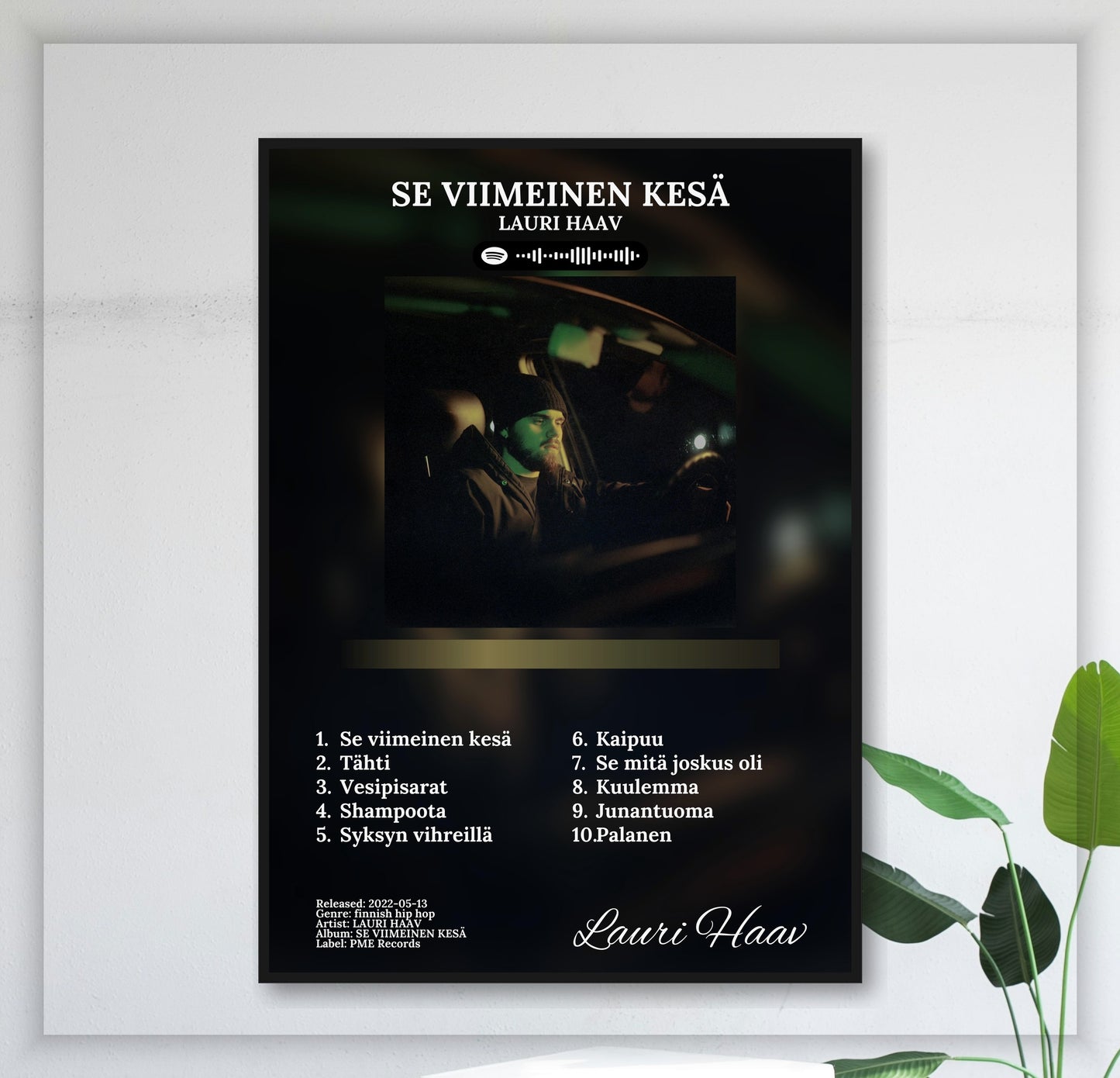 Se Viimeinen Kesä - Wall Mockup