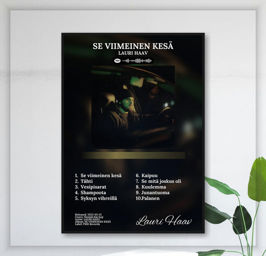 Se Viimeinen Kesä - Wall Mockup
