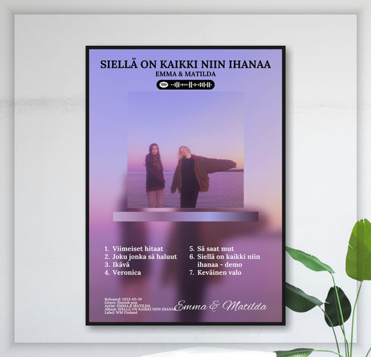 Siellä On Kaikki Niin Ihanaa - Wall Mockup