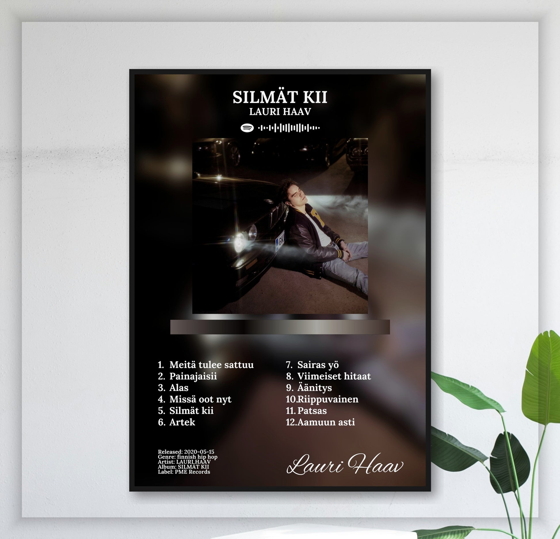 Silmät Kii - Wall Mockup