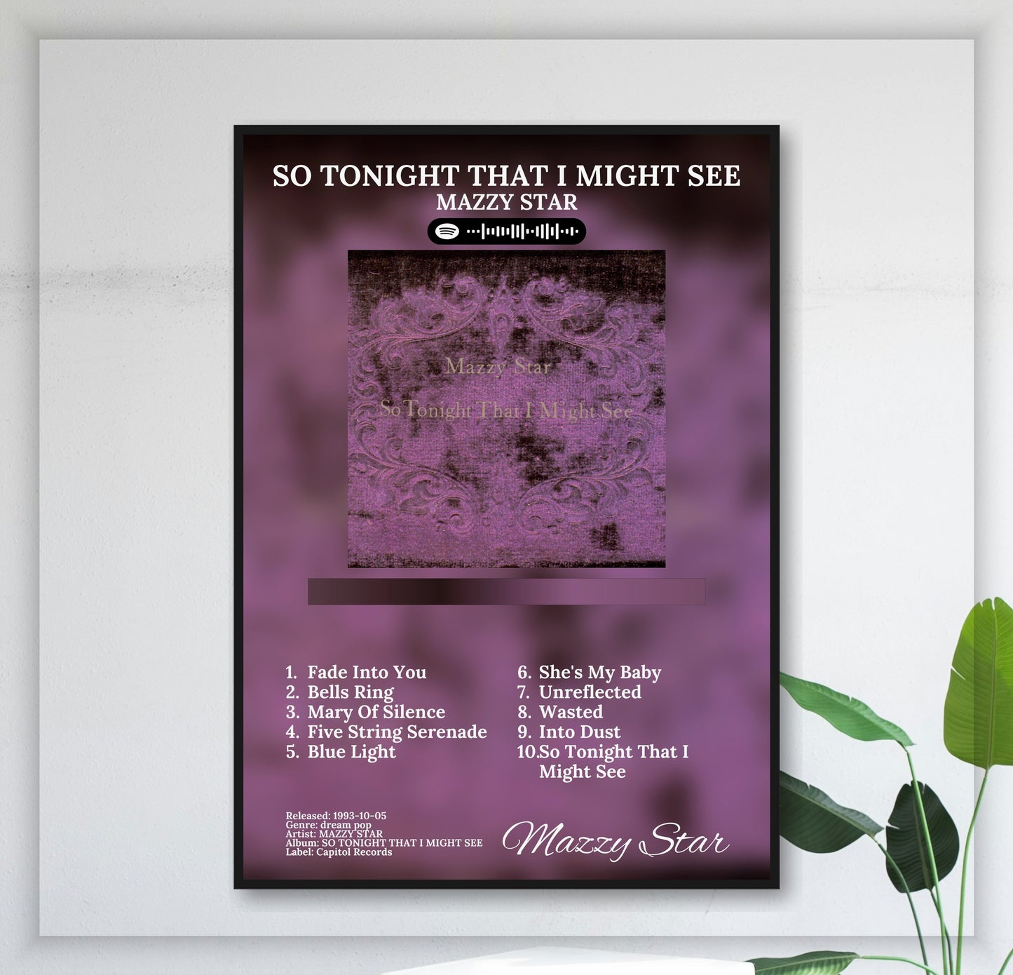 So Tonight That I Might See - Wall Mockup