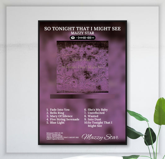 So Tonight That I Might See - Wall Mockup