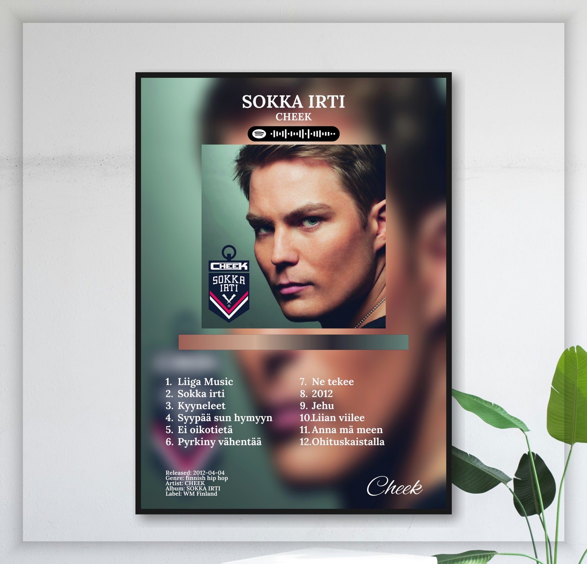 Sokka Irti - Wall Mockup