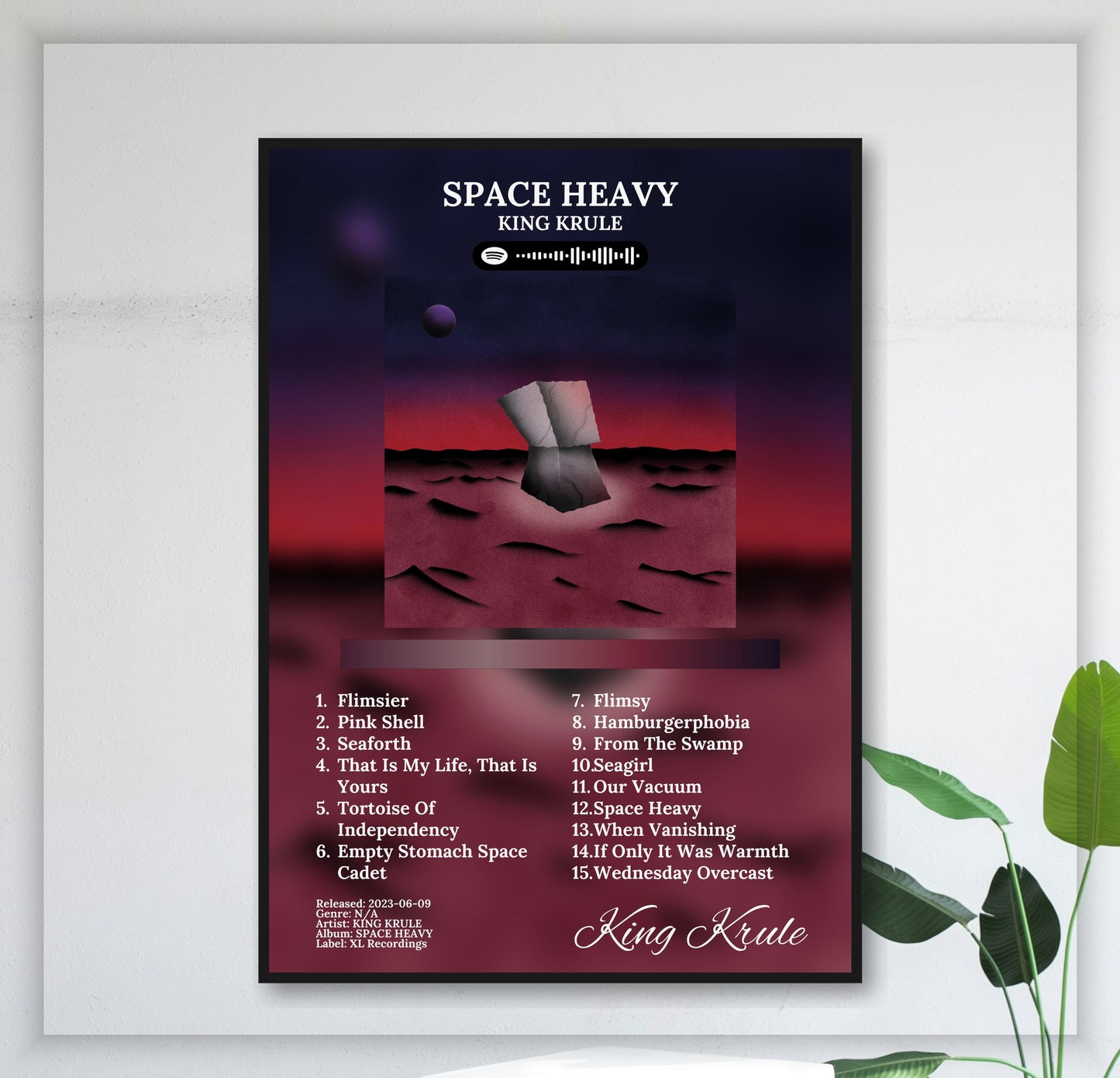 Space Heavy - Wall Mockup