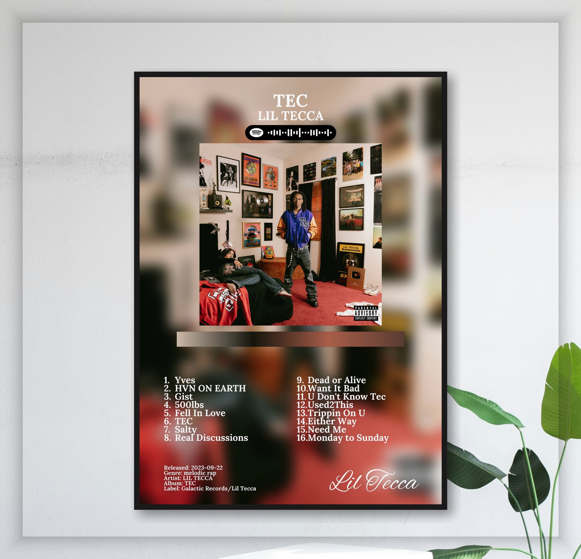 Tec - Wall Mockup