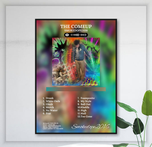 The Comeup - Wall Mockup
