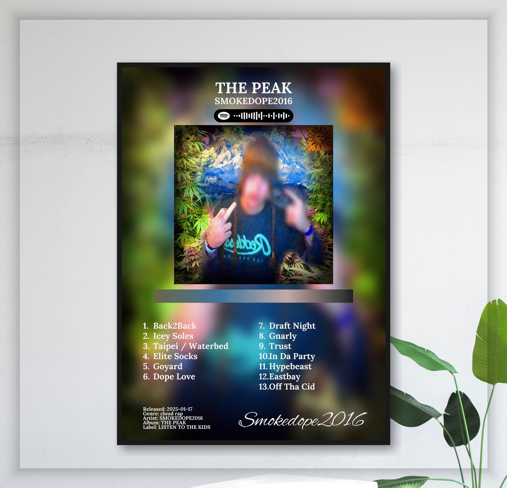 The Peak - Wall Mockup