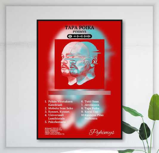 Tapa Poika - Wall Mockup