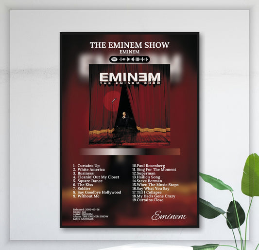 The Eminem Show - Wall Mockup