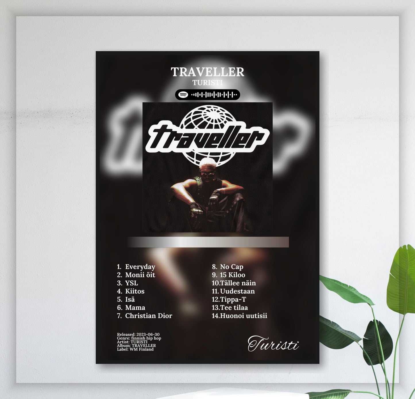 Traveller - Wall Mockup