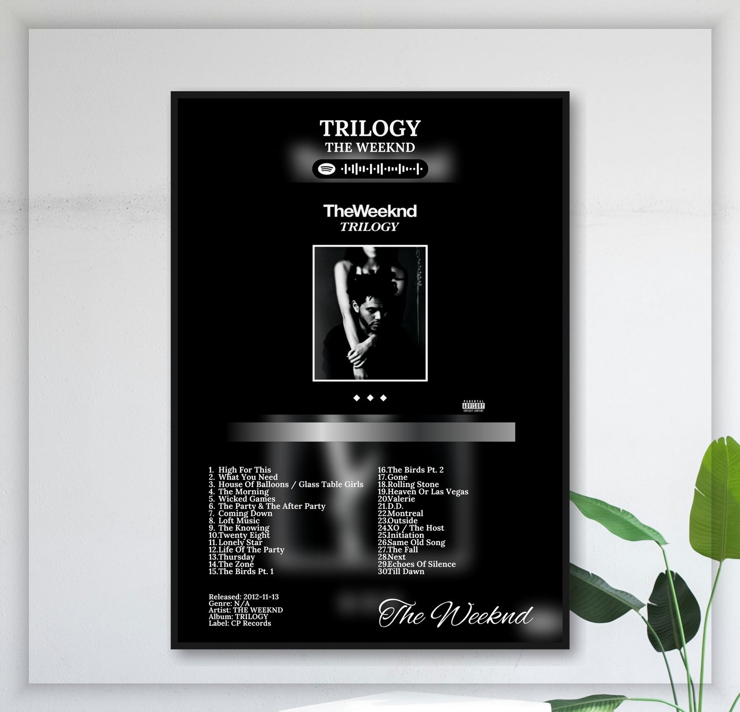 Trilogy - Wall Mockup