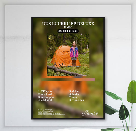 Uus Luukku Ep Deluxe - Wall Mockup