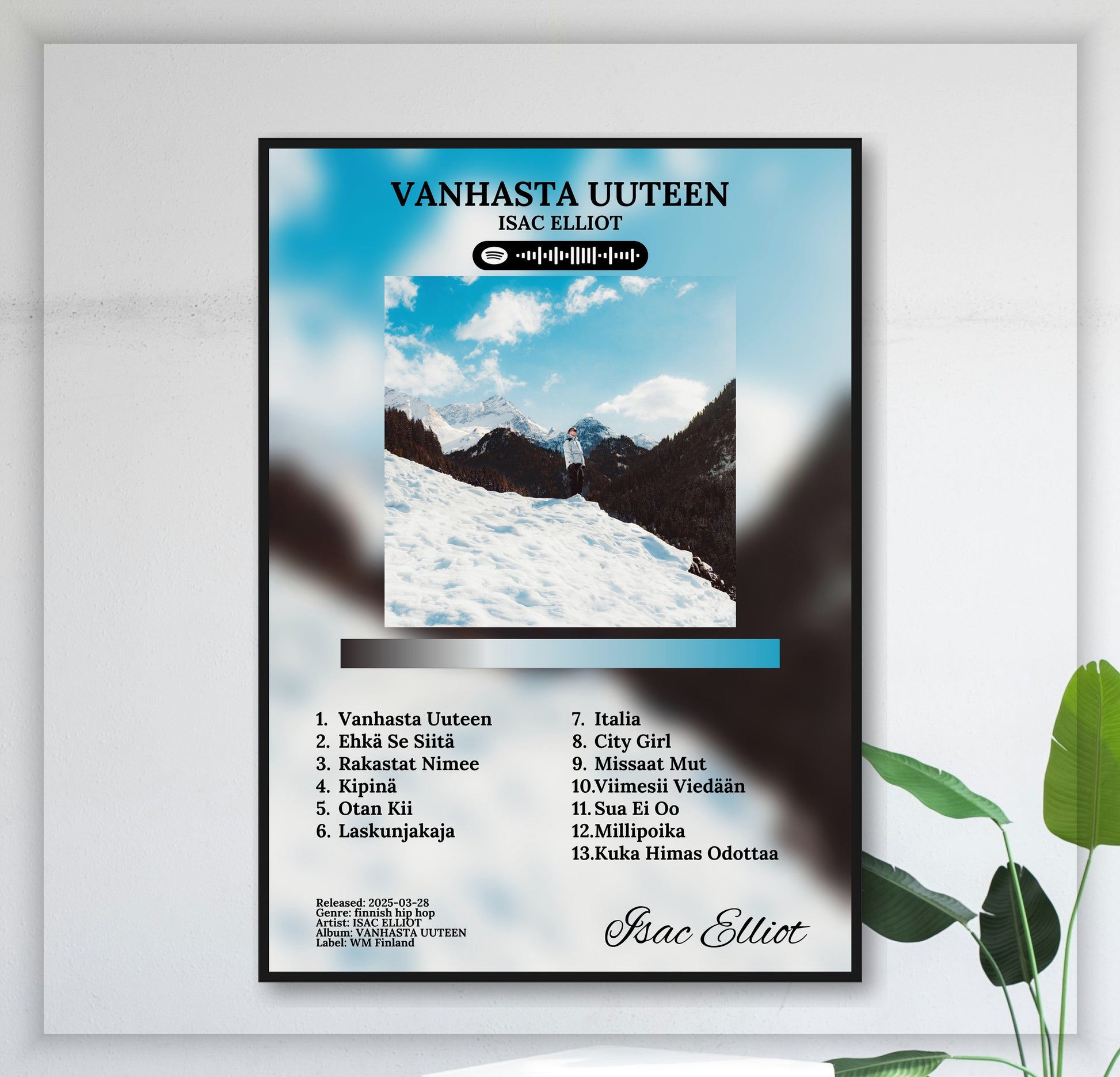 Vanhasta Uuteen - Wall Mockup