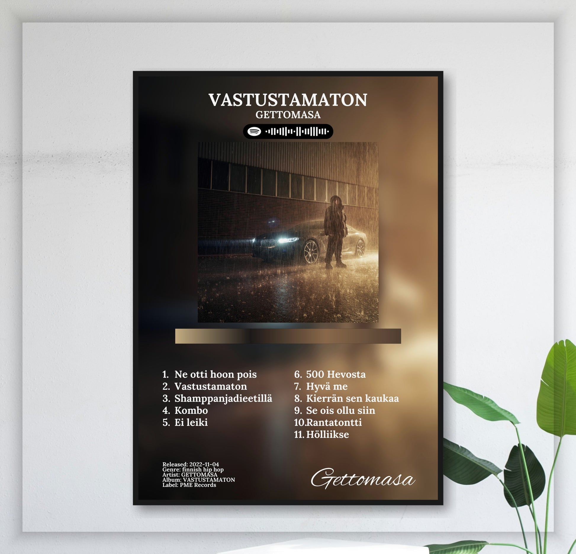 Vastustamaton - Wall Mockup