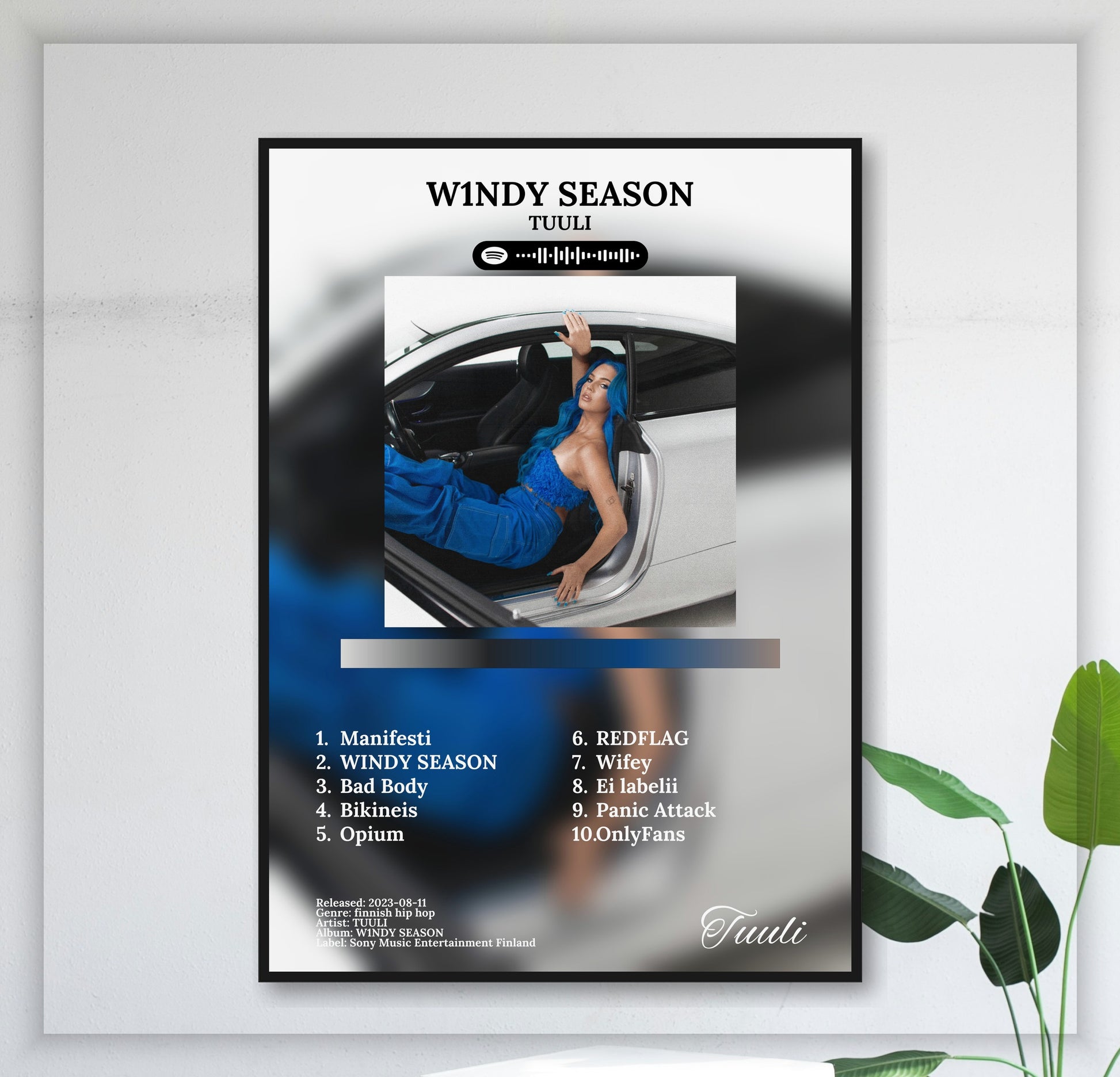 W1Ndy Season - Wall Mockup