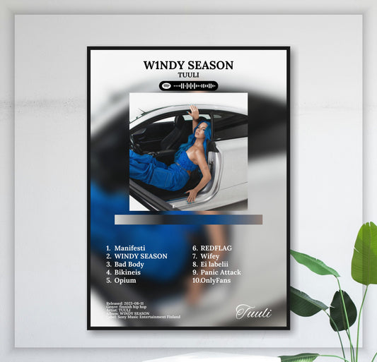 W1Ndy Season - Wall Mockup