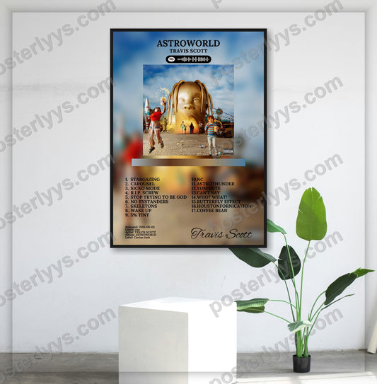 Astroworld - Wall Mockup
