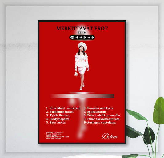 behm-merkittavat-erot juliste seinällä
