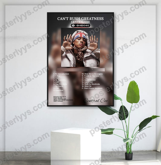 Can'T Rush Greatness - Wall Mockup