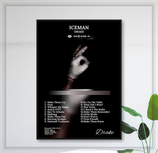 Iceman - Wall Mockup