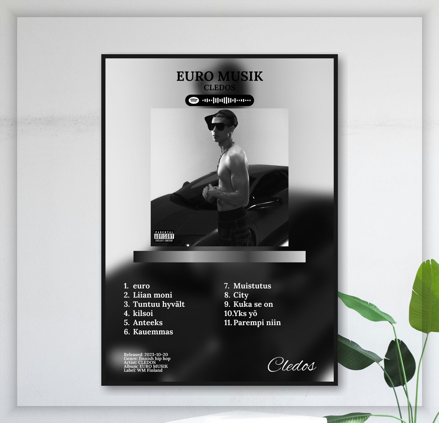Euro Musik - Wall Mockup