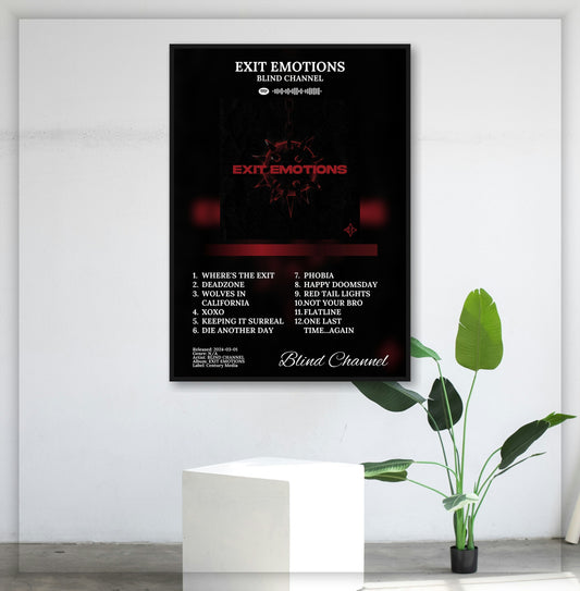 Exit Emotions - Wall Mockup